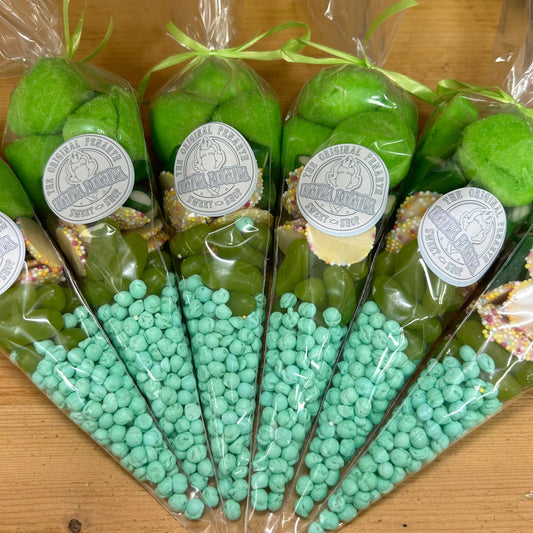 Green Sweet Cone / Party Bag