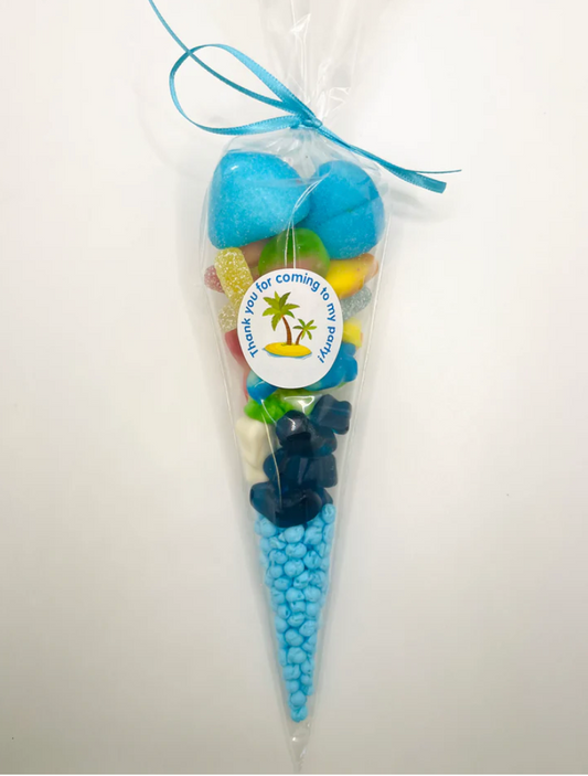 Beach Themed Sweet Cone / Party Bag